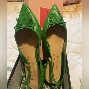 Kate Spade Fresh Green Veronica Flats